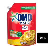 Túi nước giặt OMO Matic 1.8kg/ 2.2kg, Nước Giặt Omo Matic Túi ComforT Tinh Dầu Thơm Túi / cửa trên/ cửa trước 2kg, 2.2kg