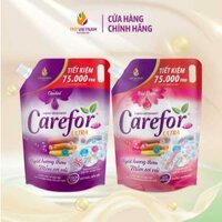 Túi nước giặt xả thơm lâu Carefor chính hãng | 2 mùi hương, túi 3.6L