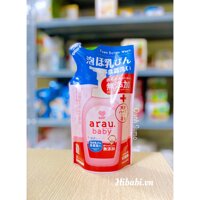 Túi nước rửa bình sữa Arau xuất xứ Nhật bản 450ml - Nước rửa vệ sinh bình sữa, đồ chơi cho trẻ em - Eisy Mart