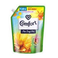 Túi Nước Xả làm mềm vải Comfort chăm sóc chuyên sâu phơi trong nhà Hương Nắng Mới 1.8L