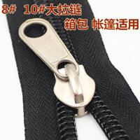 Túi nylon có khóa kéo với bộ kéo dày số 8 10, túi dụng cụ câu cá chống cháy nổ, phụ kiện kéo khóa