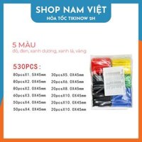 Túi Ống Co Nhiệt Đủ Màu Đủ Cỡ, Ống Gen Loại 164328530 ỐngTúi - Túi 530 ống