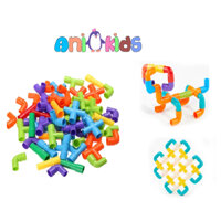 [Túi ống lớn] ĐỒ CHƠI XẾP HÌNH LẮP RÁP LEGO ỐNG NƯỚC CHO TRẺ EM CAO CẤP – GIÚP PHÁT TRIỂN TRÍ NÃO TƯ DUY SÁNG TẠO.