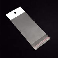 Túi OPP màng ngọc 10x20cm đựng ốp điện thoại có móc treo