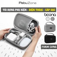 Túi Phụ Kiện Công Nghệ Boona 20x13x7.5 - Đựng Điện Thoại, Tai Nghe, Chuột, Dây Sạc Đa Năng