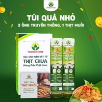 Túi Quà Nhỏ Như Ý Trường Foods (2 Thịt Chua Ống Nứa Truyền Thống, 1 Hộp Thịt Muối) - Chi Nhánh Hà Nội
