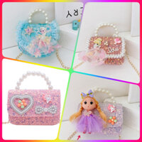 Túi quai ngọc, túi đeo chéo công chúa Elsa dễ thương