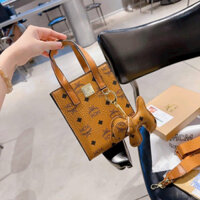 Túi quai xách/ đeo chéo fullbox kèm phụ kiện móc khoá chó siêu cute (hàng sẵn tại shop)