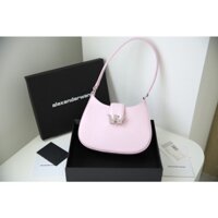 túi quai xách nữ ALEXANDER WANG cao cấp chất da trơn bóng  size 21.5cm