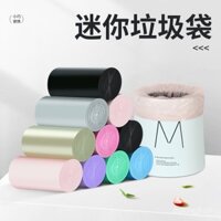 Túi rác mini nhỏ để bàn, văn phòng, nhà ở, xe hơi, túi nhựa dày cho mèo chó thú cưng, lưu trữ