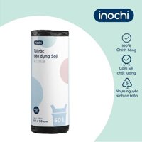 Túi rác tiện dụng Inochi - Soji 50L x 19 túi Size Lcó quai cầm