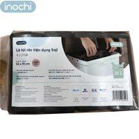 Túi Rác Tự Hủy Inochi 25 Lít Có Quai  Lô 04 Túi 04 màu, Kích Thước 54 x 70 cm, 112 túi