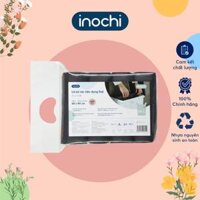 Túi rác tự huỷ sinh học có quai tiện dụng dạng cuộn nhiều màu, nhiều mùi hương dài và dai hơn 20 - Chính hãng inochi. - 4 Cuộn 50L Đen