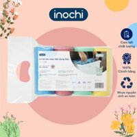 Túi rác tự huỷ sinh học có quai tiện dụng dạng cuộn nhiều màu, nhiều mùi hương dài và dai hơn 20 - Chính hãng inochi. - 4 Cuộn 25L Màu