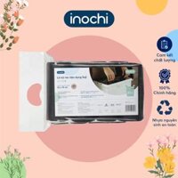 Túi rác tự huỷ sinh học có quai tiện dụng dạng cuộn nhiều màu, nhiều mùi hương dài và dai hơn 20 - Chính hãng inochi. - 4 CUỘN 25L Đen