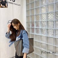 Túi Răng Cho Chó Goyard Goyard Ngôi Sao Cùng Phong Cách Giỏ Rau Vải Túi Mua Sắm Dung Tích Lớn Trẻ Em Túi Mẹ Túi Tote