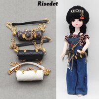 Túi RISEDOT Labubububu, 1 / 6 1 / 8 BJD Doll 17cm Túi dải tròn Labubububu, Túi đeo vai thay thế DIY thông thường Đồ chơi trẻ em
