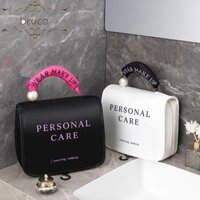 Túi rửa du lịch BRUCE, Túi đựng đồ vệ sinh treo di động có thể gập lại, Túi đựng mỹ phẩm Chống rò rỉ Chống thấm nước Móc chắc chắn Túi đựng mỹ phẩm Tách khô & ướt