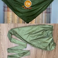 Túi rửa máy lạnh Máy Lạnh, vải dù cao cấp dài 3-5 mét miệng rộng 1.7m-2.1m - Áo bạt trùm rửa vệ sinh máy lạnh