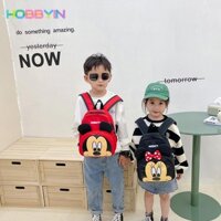 Túi sách HOBBYIN Minnie, Ba lô chuột Mickey nhẹ Mini, Ba lô vải Anime