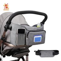 Túi sắp xếp có giá đỡ cốc Không gian lớn cho tất cả điện thoại, đồ chơi, đồ chơi cho bé Xe đẩy nhỏ gọn