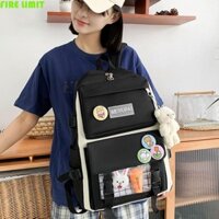 Túi sức chứa lớn Canvas Casual Unisex