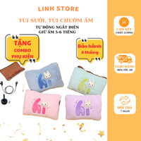 TÚI SƯỞI ẤM, TÚI CHƯỜM BỤNG KINH MẪU 2024 TẶNG KÈM COMBO PHỤ KIỆN