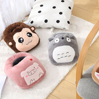 Túi sưởi chân hình thú cute - Túi ủ ấm chân mùa đông sạc điện hình thú đáng yêu- Túi sưởi chân văn phòng sạc điện