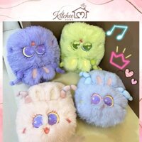 Túi Sưởi Chườm Chân Nóng Tự Ngắt Tặng Kèm Full Phụ Kiện Hình Dáng Gấu Bông Lông Xù Cao Cấp