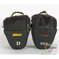 Túi tam giác chống sốc đựng máy ảnh canon, nikon, sony, không logo