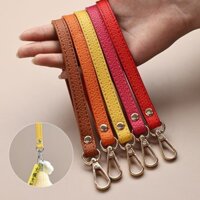 Túi Tay Cầm Da Nhiều Màu Có Phụ Kiện Hành Lý Dây Đeo Tay Dây Đeo Tay Móc Khóa Vỏ Điện Thoại Có Túi Ly Hợp Dây Đeo Thay Thế WD01