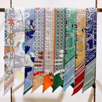 Túi Tay Cầm Ruy Băng Túi Lụa Khăn Nơ Băng Đô Khăn Trùm Đầu Đa Năng Lụa Twill Khăn Nhỏ Lô Nữ 3.13