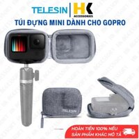 Túi Telesin mini cao cấp Gopro 12 11 10 9 Black chống sốc bảo vệ toàn diện ActionCam - Chính Hãng