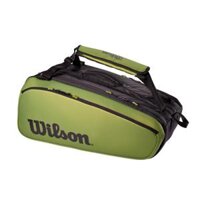 Túi Tennis Wilson Blade V8 Super Tour 15 Pack Green/Matte/Black #WR8016701001