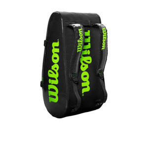 Túi tennis Wilson Super Tour 3 Comp Black WR8004101001