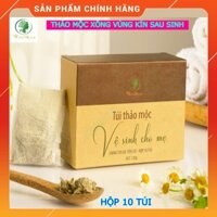 Túi thảo mộc xông vùng kín sau sinh WONMOM 10 túi 120g vệ sinh se khít vùng kín, hết ngứa, khử mùi, mau lành vết thương