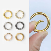 Túi Thắt Lưng Phần Cứng Phụ Kiện Sửa Chữa Khóa Lò Xo Khóa Vòng Kim Loại Mở Vòng Khóa Khóa Khóa Sửa Đổi Túi Điều Chỉnh Khóa