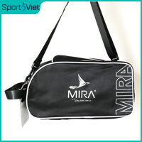 Túi thể thao 2 ngăn Mira - Túi đựng giày  phụ kiện cầu lông Mira - Đen