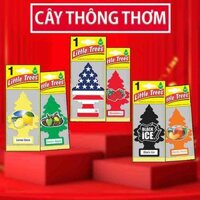 Túi Thơm Cây Thông Thơm - Túi Thơm Hình Cây Thông - Little Trees - Túi Thơm Treo XeTủ Quần Áo Phòng Ngủ Nhà Vệ Sinh - Nước Hoa Ô Tô Phụ Kiện Ô Tô