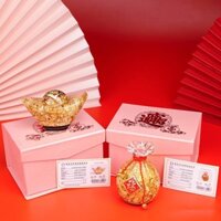 Túi tiền kim bảo, Hũ vàng lá ban thần tài...