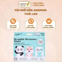 Túi Tiệt Trùng Bằng Hơi Nước Trong Lò Vi Sóng SunMum Thái Lan