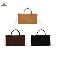 Túi Tote Da Lộn Cho Nữ, Túi Xách Hobo Đơn Giản Có Dung Tích Lớn