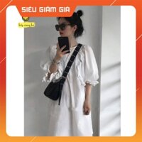 Túi Tote Đeo Chéo Khoen Bấm