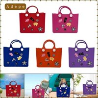 Túi Tote đi biển có thể giặt được bằng lỗ Túi xách đi biển cho bãi biển hồ bơi ngoài trời