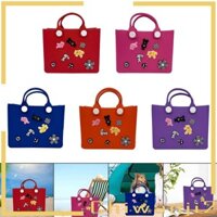 Túi Tote đi biển có thể giặt được bằng lỗ Túi xách đi biển cho bãi biển hồ bơi ngoài trời