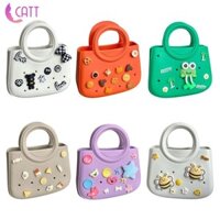 Túi Tote Đi Biển Đa Năng Chống Thấm Nước EVA Đơn Giản Giỏ Đựng Đồ Túi Xách Mùa Hè Cho Ngày Lễ Bể Bơi Ngoài Trời