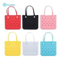 Túi Tote Đi Biển Lỗ Mở Có Thể Giặt Dễ Dàng Vệ Sinh Bãi Biển Giỏ Đựng Đồ Đi Biển Túi Xách Người Tổ Chức Cho Bé Gái Nữ Mùa Hè Thuyền Mua Sắm