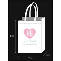 Túi Tote Hairburst Trắng D30