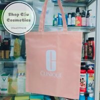 TÚI TOTE HỒNG CLINIQUE.