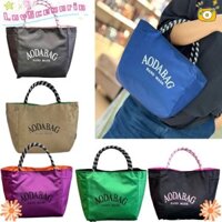 Túi Tote LUVSCENARIO, Túi Đeo Chữ Đơn Giản Chống Thấm Nước, Túi Mẹ Dung Tích Lớn